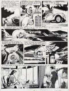 Shetter Michel/X. Planche originale de début du récit… | Dagoty