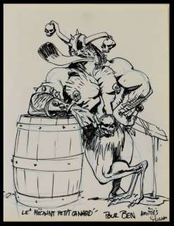 oann - dessin sur papier libre dimension 20,5 x 27 cm au… | Arthema Auction