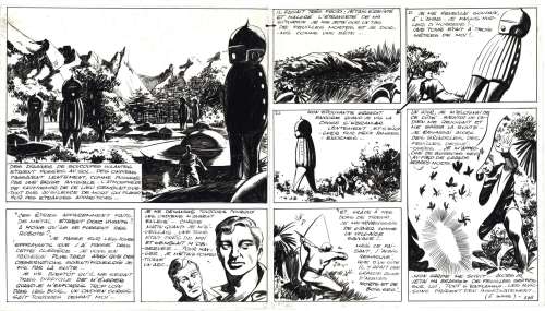 Dupuis Pierre | Les Pirates de l’Infini planche 348 | Galerie OPA