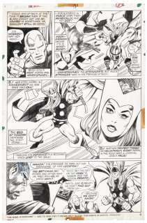 Original GEORGE TUSKA Art * AVENGERS #138 * 1975 | PBA Galleries