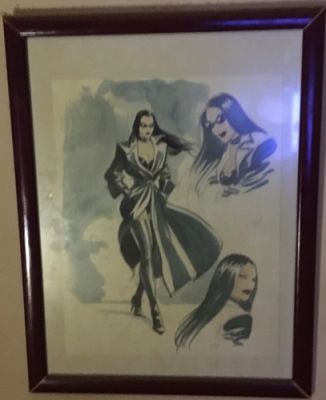 Marini Dessin original couleur Rapaces Camilla | eBay Europe