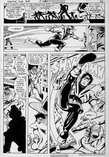 Joe Staton | KARATE KID #8 PG 12 SPLASHY | Black Line Fever
