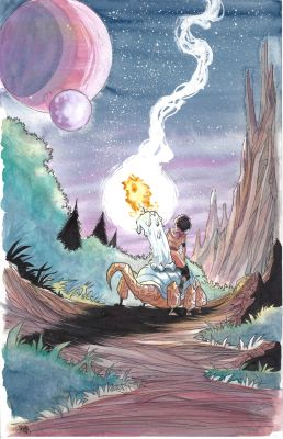 Shawn Daley | Terra Quill Horizons #1 cover | Athenaeum Comic Art