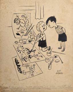 Original Art Illustration by LEO GAREL (American 1917-1999) | misc / divers