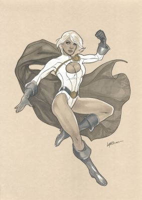 Power Girl Commission by Emanuela Lupacchino | Raremarq (Buy It Now)