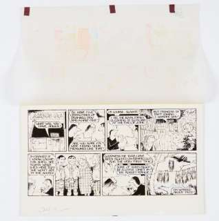 Angus Og original artwork (1989) drawn and signed by Ewan Bain for… | Comic Book Auctions ltd