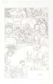 Mike Choi | X-Force Issue #26 Page 4 Second Coming Death of Nightcrawler Issue | ComicArtFans Classifieds