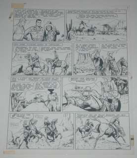 Bob Morane - Originele pagina (p.44) Bob Morane 7 - La vallée des crotales (1964) | Catawiki