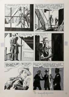 Storia del West - Sergio Tarquinio - original page - EO | Catawiki