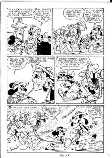 Asteriti, Sergio - Tavola originale - 1431-B - Topolino (1983) | Catawiki