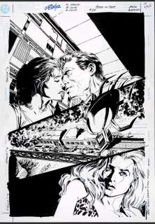 Jackson Butch Guice | Birds of Prey #25 Cover Original Art Featuring Black Canary the Oracle & Blue Beetle By Jackson Butch Guice | ComicArtFans Classifieds