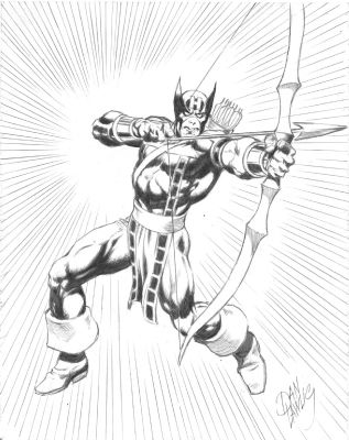 Dan Lawlis | Hawkeye By Dan Lawlis | ComicArtFans Classifieds