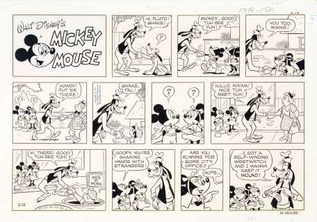 Gonzales Manuel - "Mickey Mouse", 1977 | Urania Casa d’Aste