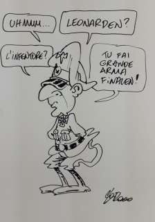 Sturmtruppen - C. Nesti - original dedicace - Illustrazione originale | Catawiki