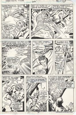 John Buscema, Joe Sinnott | Fantastic Four #202 Page 27 | ComicArtFans Classifieds