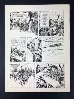 Breccia, Enrique - Tavola originale - Samurai Kamikaze - Prima edizione - (1990) | Catawiki