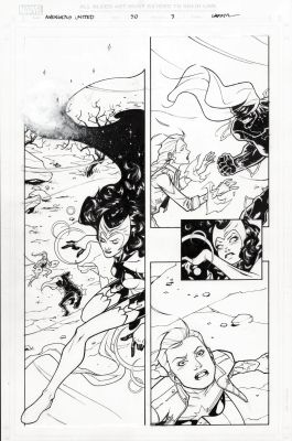 Avengers United, Issue 50, Page 3b- Eric Gapstur Copy | Comix Art Studio