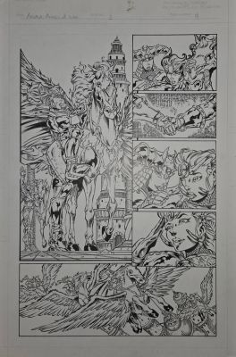 Craig Barbiar, Sam de La Rosa | Warrior Nun Areala: Angel of War #3 Independent Art | ComicArtFans Classifieds