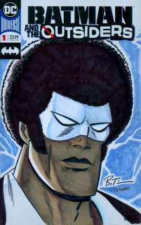 Bruce Timm | BLACK LIGHTNING COLOR In CGC Case | Black Line Fever