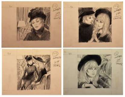 Hugues Ghiglia Dessinateur,... | Hugues Ghiglia dessinateur, illustrateur et peintre... | Arthema Auction