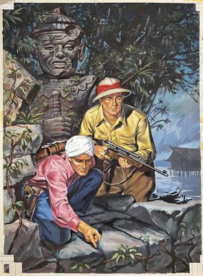 Unknown | Unidentified Jungle Jim #17 1958 $2900 | ComicArtFans Classifieds