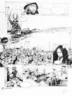 Nicola Genzianella - ORIGINAL PAGE WILLIAM ADAMS SAMURAI TOME 2 PAGINA 42