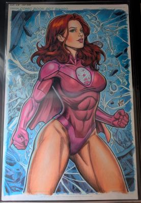 Atom Eve Original Art by Jeffrey Whiting