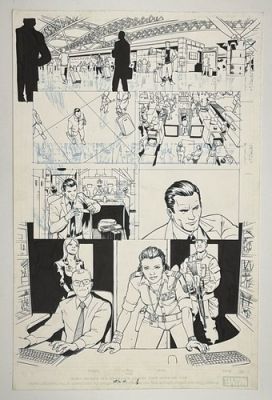 X-Men #36 Original Comic Art 1st App Gabriel Shepherd | Original Inks Only | eBay Europe (Buy It Now)