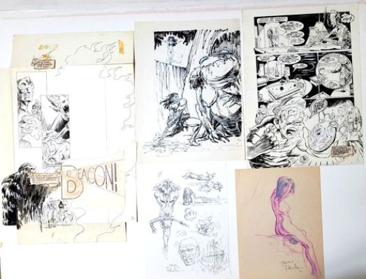 Mark PACELLA / Michael GILBERT ~Mr. MONSTER 1980’s~90’s ~Original Art | eBay US