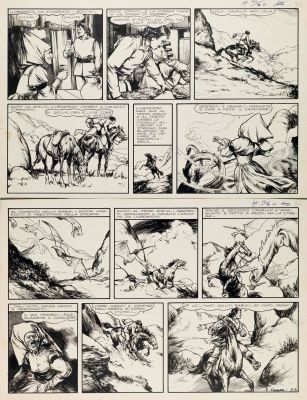 Lot 282 - Caesar Kurt - "Verso Betlemme", anni 50 | Urania Casa d’Aste