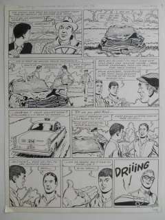 Piroton, Arthur | Original page  - Jess Long 18  - L’inconnue de Montréal  - page 16  - (1993) | Catawiki