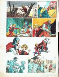 Dibujo Original de Jesús Blasco - Aventuras de Zacarías Grimm, Primeras Noticias, 38 cm x 50 cm