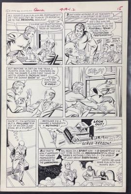 Steve Ditko Original Art p17 from 1967 ACG Unknown Worlds #54 after Spiderman | eBay US