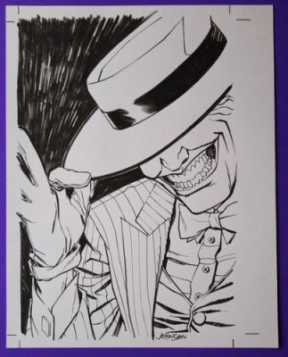 Batman 40 (2011) Original Cover Art Movie Poster Variant Dave Johnson Joker Mask | eBay US