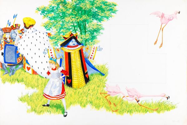 Lot 26 - Libico Maraja - Alice in Wonderland, 1968 | Urania Casa d’Aste