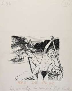 Joubert, Pierre... | JOUBERT, Pierre (1910-2002) "La remontée du courant... | Coutau Bégarie