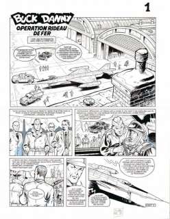 Arroyo. Planche originale Buck Danny Classic | BDEnchères