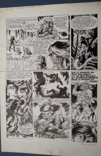 Aidans, Édouard  - Planche originale (p.5) - Tounga T.3 - Des loups et des hommes - (1975) | Catawiki