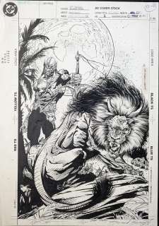 Bart Sears / Ray Kryssing - Eclipso #2 Cover 1992