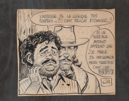 [Dessin Original] Giraud,... | [DESSIN ORIGINAL] GIRAUD, Jean Dessin à l’encre noir.... | Nice Enchères