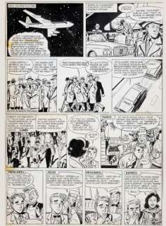 Paape | Marc Dacier, planche n°2 Ã  l’encre de Chine de l… | Banque Dessinée