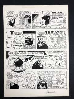 Giorgio Sommacal - Tav. originale "Cattivik contro Flash Gordon" - Page volante | Catawiki