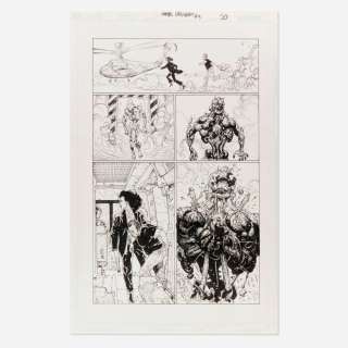 Glenn Fabry, Global Frequency #3 Story Page 20 Original Art (DC Comics, 2002) | Landry Pop Auctions