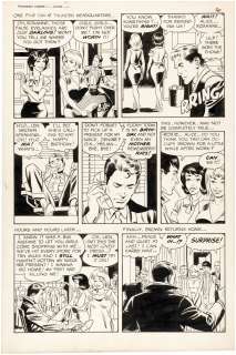T.H.U.N.D.E.R. AGENTS #17 COMIC BOOK PAGE ORIGINAL ART BY WALLY WOOD AND RALPH REESE. | Hake’s