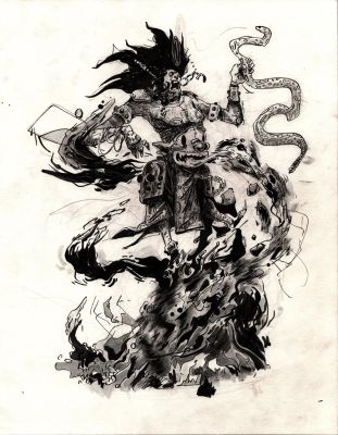 Eric Bonhomme | Shaman by Eric Bonhomme | The Artist Bullpen