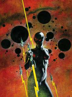 Caza, Philippe | LA DEVOUREUSE. Encre de Chine et gouaches pour cette il | Coutau Bégarie