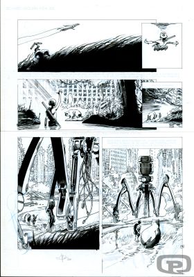 Olivier Vatine | Niourk Volume 2, Page 33 - Original Art by Olivier Vatine | Pulp’s Art