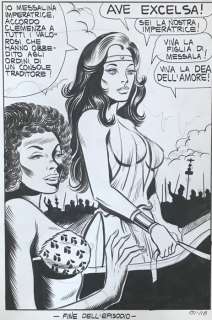 Messalina #151 - Del Mestre - 14 x original pages - Final Splash - Page volante - EO - (1973) | Catawiki