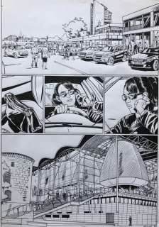 Espé  - Planche originale Ã  l’encre de Chine (p.5) - ChÃ¢teaux Bordeaux | Catawiki