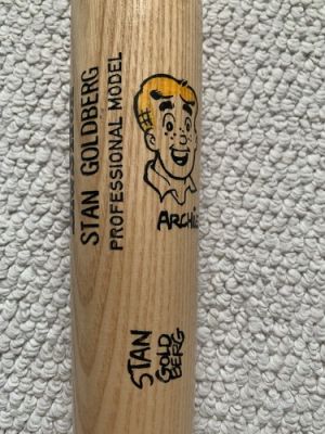 STAN GOLDBERG AUTOGRAPHED RAWLINGS BASEBALL BAT COLOR ARCHIE ARTWORK JSA | eBay US (Buy It Now)